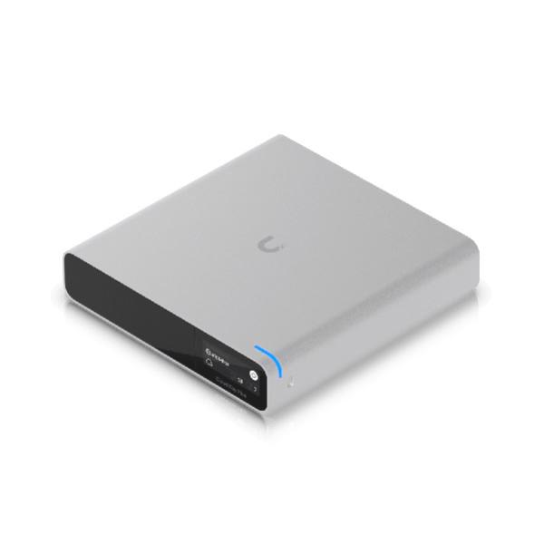 Ubiquiti Cloud Key+, UniFi OS Console Connects To Site Manager, Pre-installed 1TB SSD, Connect Power via PoE,Optional USB-C Power