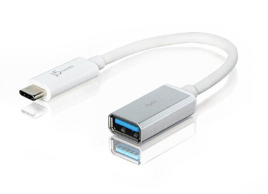 J5create JUCX05 USB-C 3.1 (Male) Type-C to USB-A Type-A (Female) Adapter - Convert or connect USB...