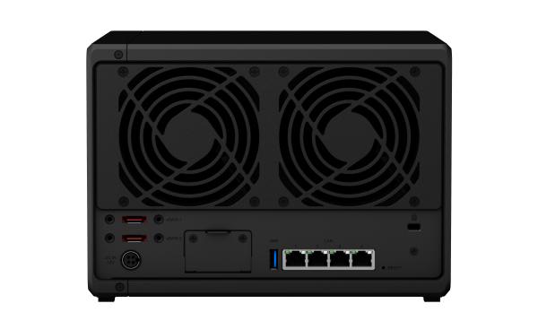 Synology DiskStation DS1522+ 5 Bay 8GB DDR4 AMD Ryzen R1600 2-core 2.6 Hot swappable 4x1GbE RJ-45 2xUSB 3.0 2xeSATA prot1 x Gen3 x2 slot 3yrs wty