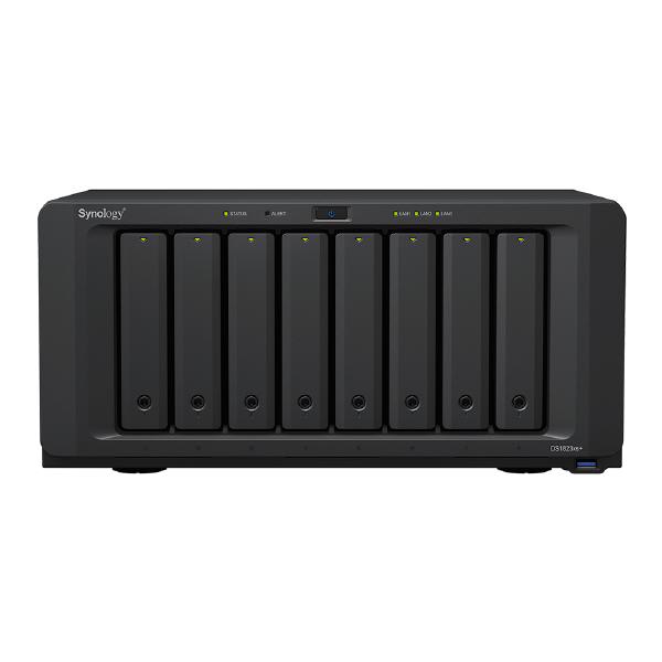 Synology DiskStation DS1823xs+ 8-Bay + 2 x NVMe, 3.5" Diskless, 2xGbE + 1x10GbE, AMD Ryzen V1780B...