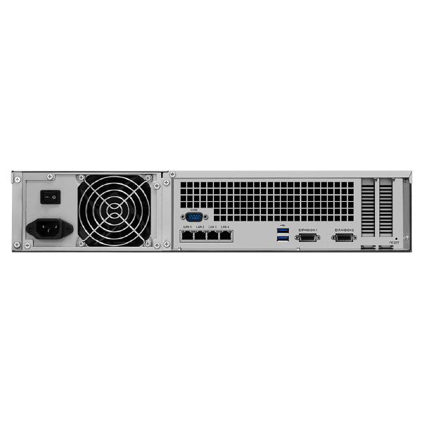 Synology RackStation RS3618xs 12-Bay 3.5" Diskless 4xGbE NAS (2U Rack), Intel Xeon D-1521 quad-core, 8GB RAM,2 x USB3.0, Scalable-