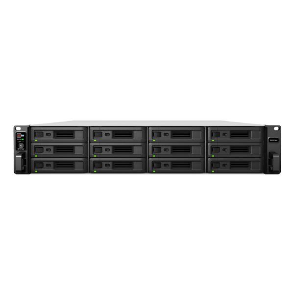 Synology RackStation RS3621XS+ 12-Bay 3.5" Diskless 4xGbE NAS, Intel Xeon D-1541,2.1GHz, 8GB DDR4...