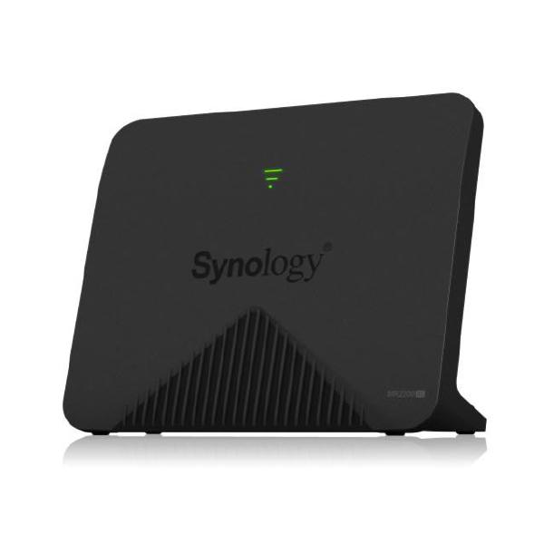 Synology MR2200ac Mesh Triband Wi-Fi 5 Router - Quad Core 717 MHz, 256MB DDR3 Memory, Advanced fu...
