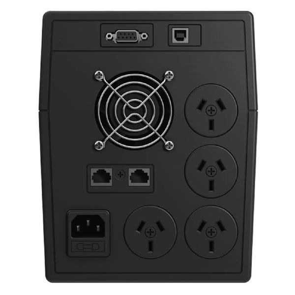 ION F11 1500VA Line Interactive Tower, Auto Voltage Regulated UPS, 4x Australian 3Pin Outlets, 19... - Image 3