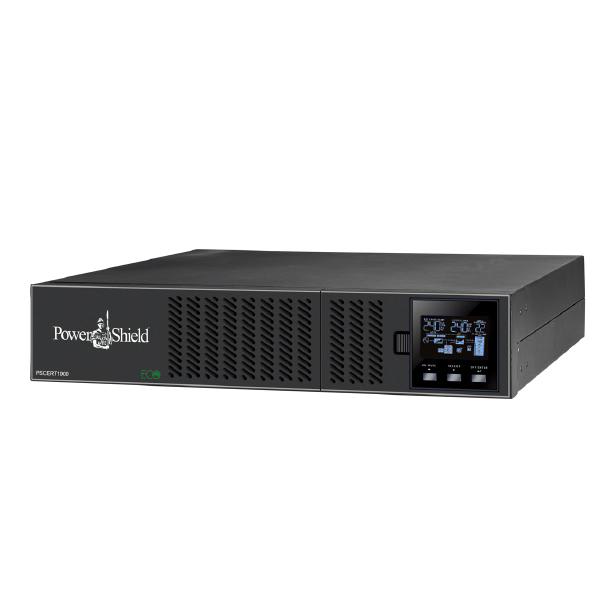 PowerShield Centurion RT 1000VA/900W - 10Amp True Online Double Conversion Rack/Tower UPS, 4 AUS sockets, 2-year warranty