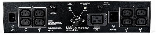 Vertiv Liebert MP2-220L Micropod Maintenance Bypass for GXE3 & GXT5-3000IRT2UXL UPS (3000VA), 6x... - Image 2