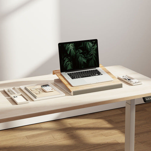 Brateck 2-in-1 Desktop Storage Box, 402x346x36mm, Weight Capacity: 5kg, Removeable Tray: organi... - Image 4