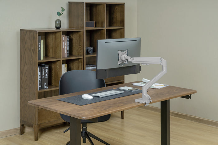 Brateck Single Monitor Thin Gas Spring Monitor Arm Fit Most 17'-32' Monitors, Up to 9kg per scree... - Image 4