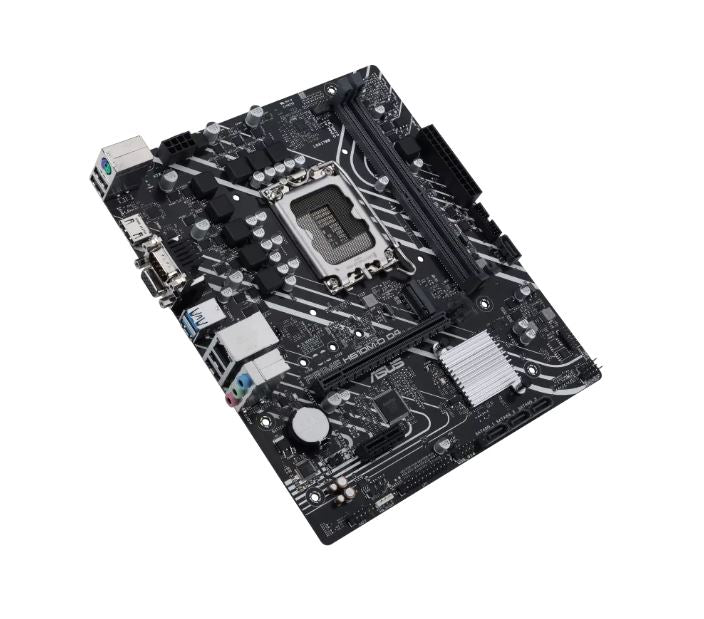 ASUS H610M PRIME H610M-D D4-CSM Intel LGA 1700 mATX Motherboard, DDR4 64GB, PCIe4.0, M.2, 1Gb Eth... - Image 3