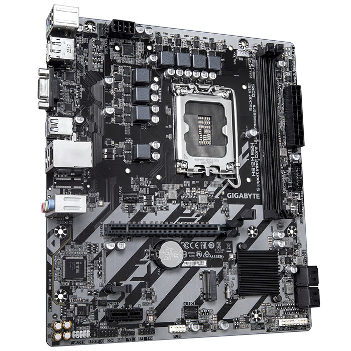 Gigabyte H810M S2H Intel LGA 1851 ATX Motherboard, 2x DDR5 ~128GB, 1x PCI-E x16, 1x PCI-E x1, 1x... - Image 3