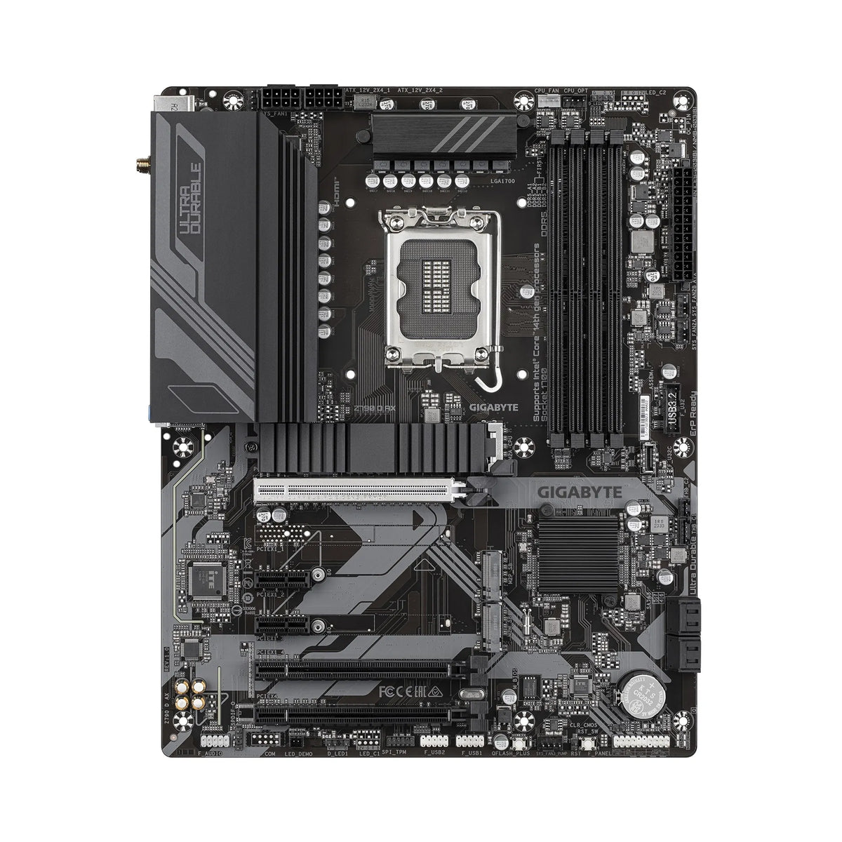 Gigabyte Z790 D AX Intel LGA 1700 ATX Motherboard, 4x DDR5 ~192GB, 2x PCI-E x16, 3x M.2, 4x SATA... - Image 2
