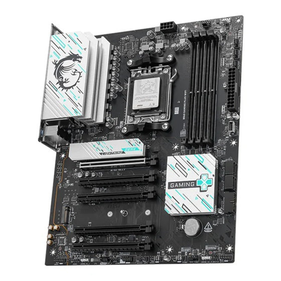 MSI B840M GAMING PLUS WIFI6E, AM5 ATX Motherboard, 4x DDR5 256GB, 1x HDMI, 2x PCI-E x16 slot, 2x... - Image 2
