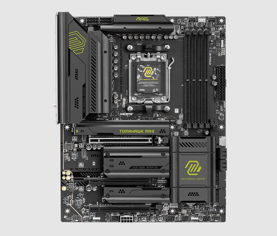 MSI MAG B850 TOMAHAWK MAX WIFI, AMD B850. 4x DDR5 256GB, 1x HDMI, 3x PCI-E x16 slot, 4x M.2, 8x U... - Image 2