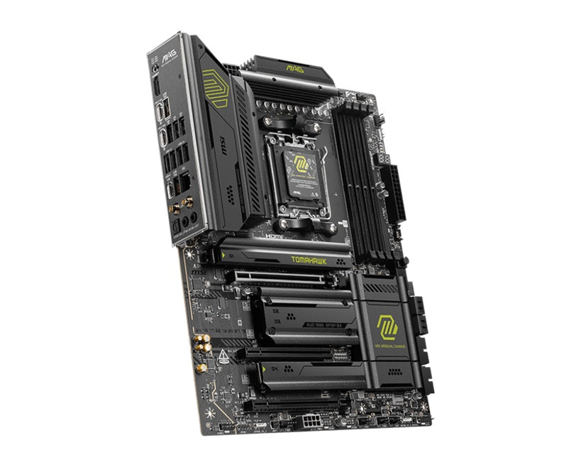 MSI MAG X870E TOMAHAWK WIFI: AM5, Ryzen 9000/8000/7000, DDR5-8400+, PCIe 5.0, Gen5 M.2, USB-C 40G... - Image 3