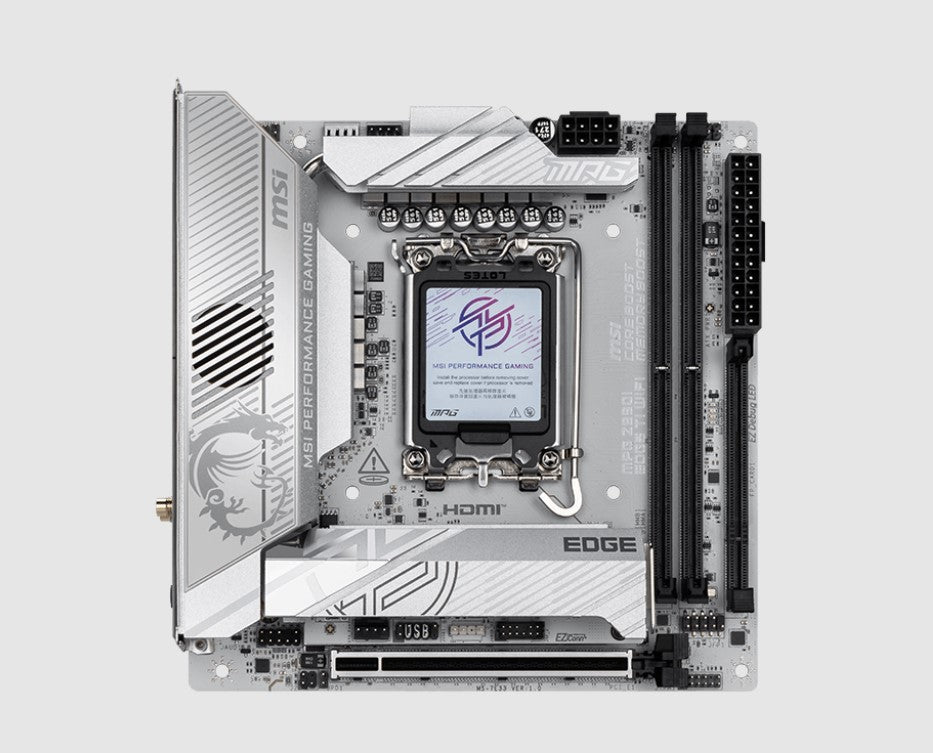 MSI MPG Z890I EDGE TI WIFI m-ITX MB, INTEL Z890, 2x DDR5 128GB, 1x HDMI, 1x PCI-E x16 slot, 4x M.... - Image 2