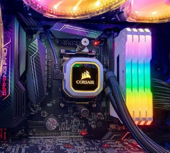 (LS) Corsair Vengeance RGB PRO 16GB (2x8GB) DDR4 3000MHz C15 Desktop Gaming Memory White - Image 2