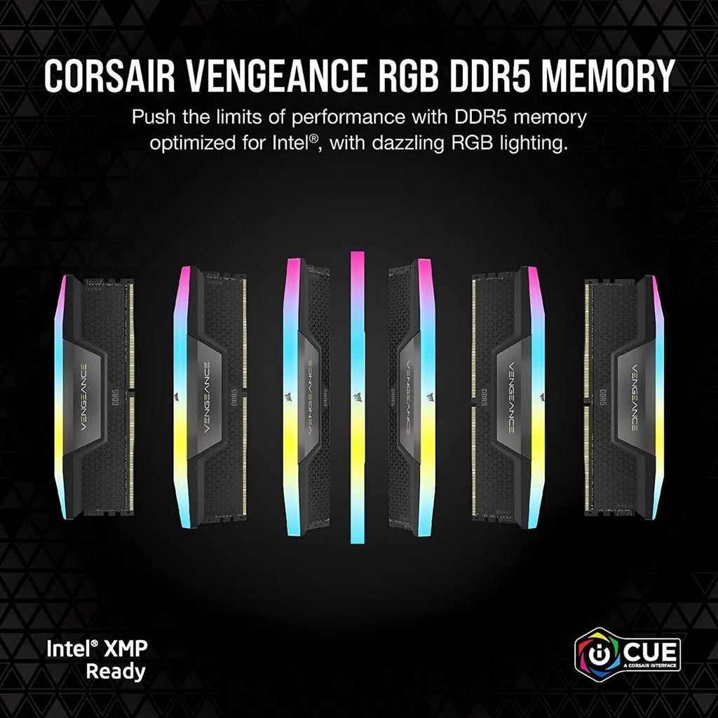 CORSAIR Vengeance RGB 32GB (2 x 16GB) 288-Pin PC RAM DDR5 6000 (PC5 48000) Desktop Memory - Image 4
