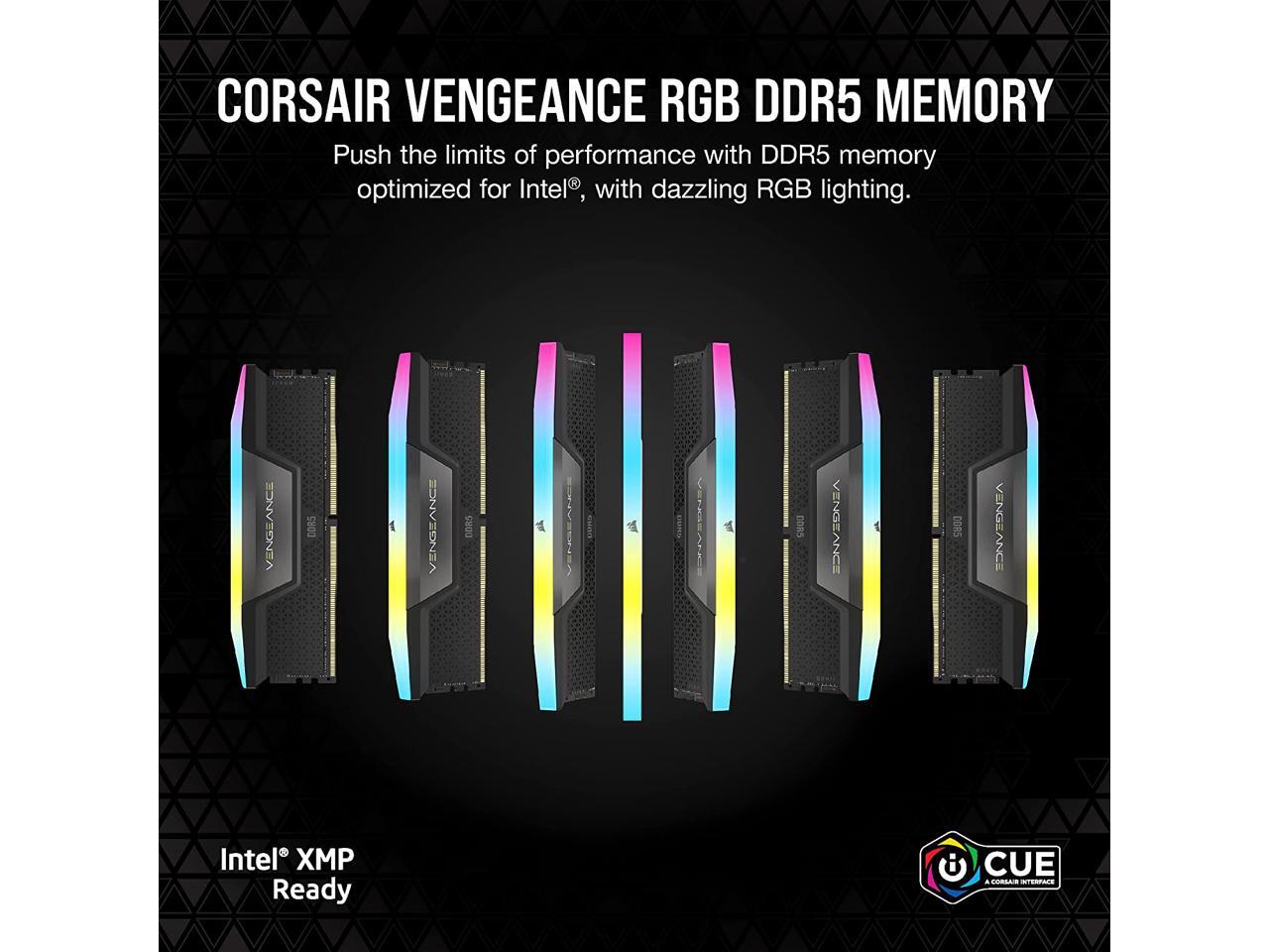 Corsair VENGEANCE® 32GB (2 x 16GB) 288-Pin PC RAM DDR5 6000 (PC5 48000) Desktop Memory - Image 4