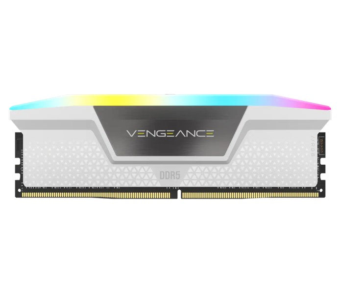 Corsair Vengeance RGB 64GB (2x32GB) DDR5 UDIMM 5200MHz C40 1.25V Desktop Gaming White - Memory - Image 4