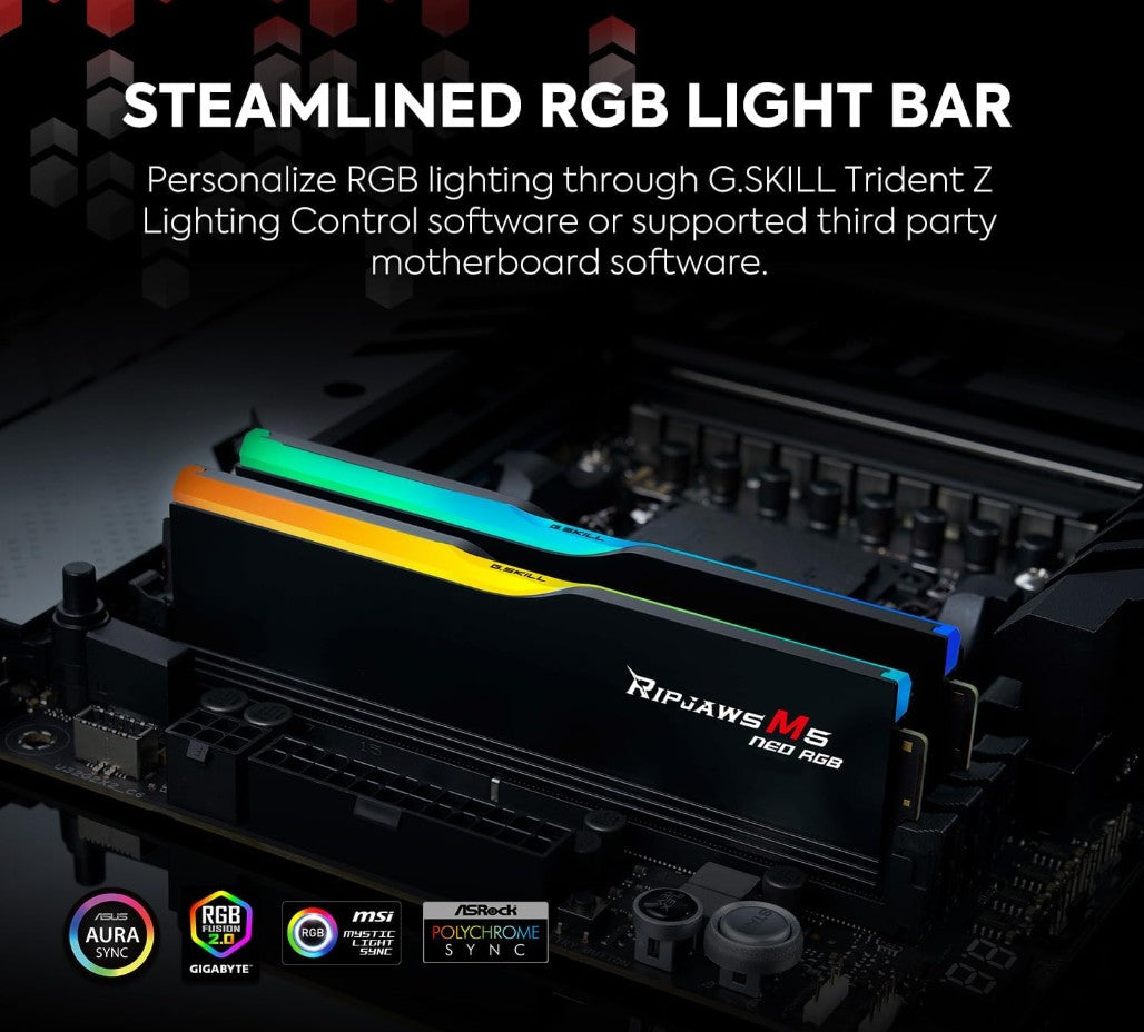 G.SKILL F5-6000J3648D16GX2-RM5NRK 32GB (2 x 16GB)/ DDR5 6000 MT/s/ Timings 36-48-48-96/ Voltage 1... - Image 3