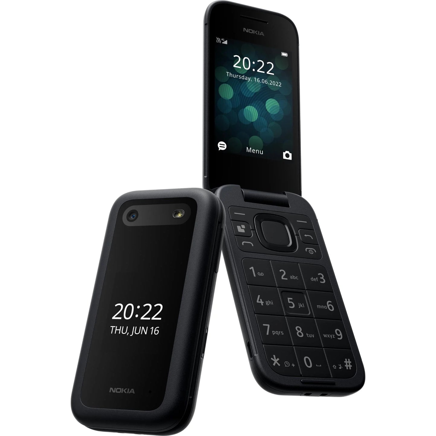 Nokia 2660 Flip 4G 128MB - Black (1GF012HPA1A01)*AU STOCK*, 2.8', 48MB/128MB, 0.3MP, Dual SIM, 14... - Image 4