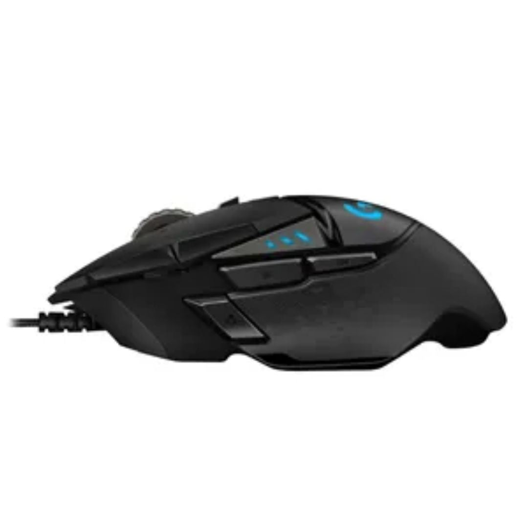 Logitech G502 Hero High Performance Gaming Mouse11 Programmable Buttons 16,000 DPI Tunable weight RGB 1ms 121g 2.1m