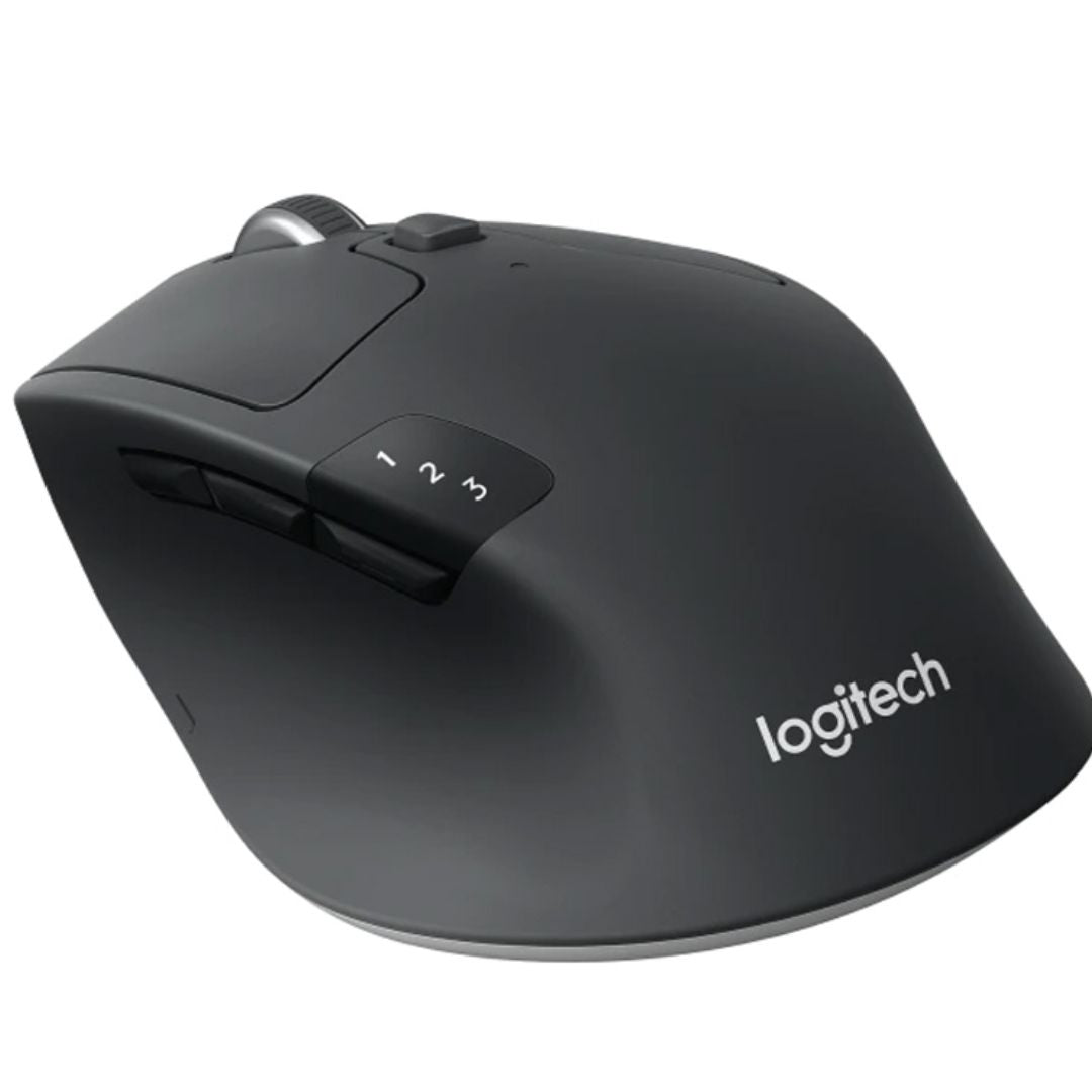 Logitech M720 Triathlon Multi-Device Wireless Bluetooth Mouse with Flow Cross-Computer Control File Sharing for PC Mac Easy-Switch up to 3 Devices