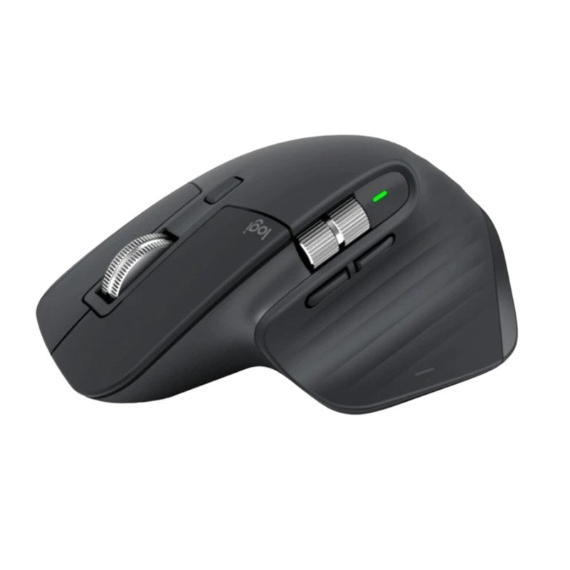 Logitech MX Master 3S Wireless Ergonomic Mouse 8000 DPI 7 Buttons, Smart Shift Scroll Wheel, 70Days Battery, Logi Bolt 2.4Ghz Receiver, USB-C Charging