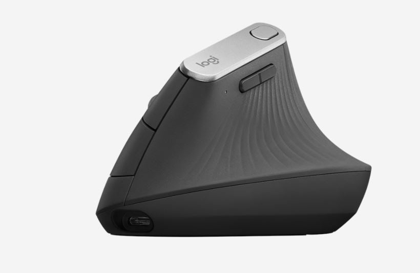 Logitech MX Vertical ERGONOMICS ELEVATED Next-level comfort with MX Vertical Advanced Ergonomic M...