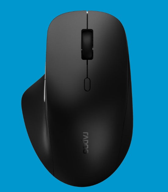 RAPOO M50 PLUS BLACK Wireless Optical Mouse -4-speed preset DPI -Wireless 2.4G transmission. Offi...