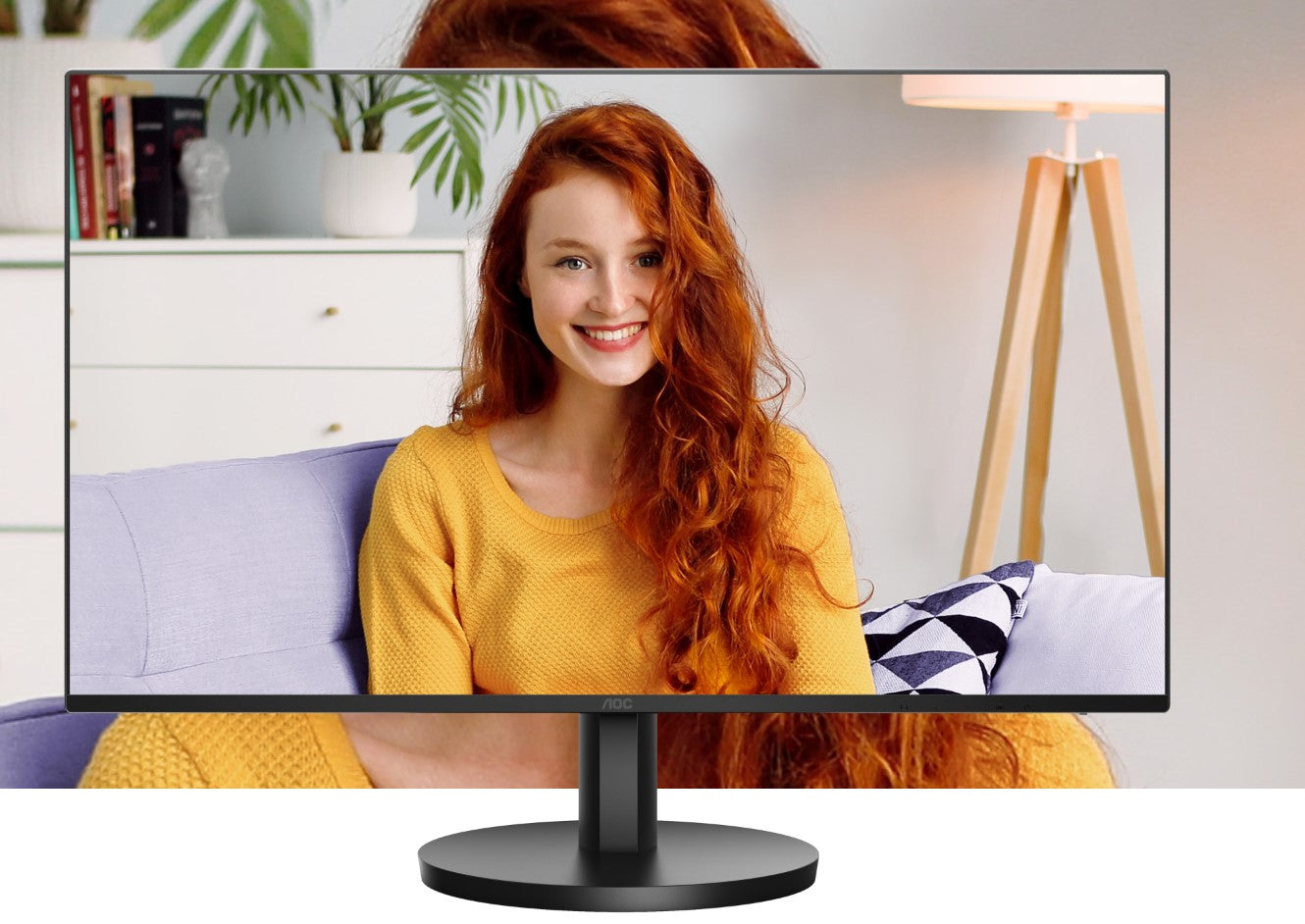 AOC 23.8' IPS 1ms 100hz, Ultra Slim, Speakers, Flicker Free, FHD 1080, VGA, HDMI. VESA 100 x 100,...