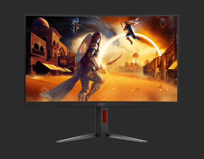 AOC 27' 2K Curved 0.5ms 180Hz, 2560x 1440 Adaptive Sync, HDMI 2.0 × 1,DisplayPort 1.4 × 1, Gaming...