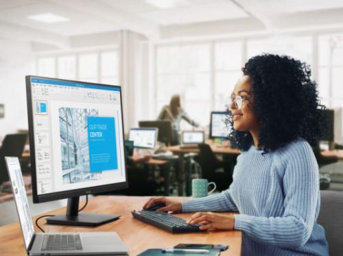 ViewSonic 32' VA3209U-4K 4K Business, Seamless Viewing, USB-C, DP, HDMI x 2, Speakers, Eco Mode V... - Image 2