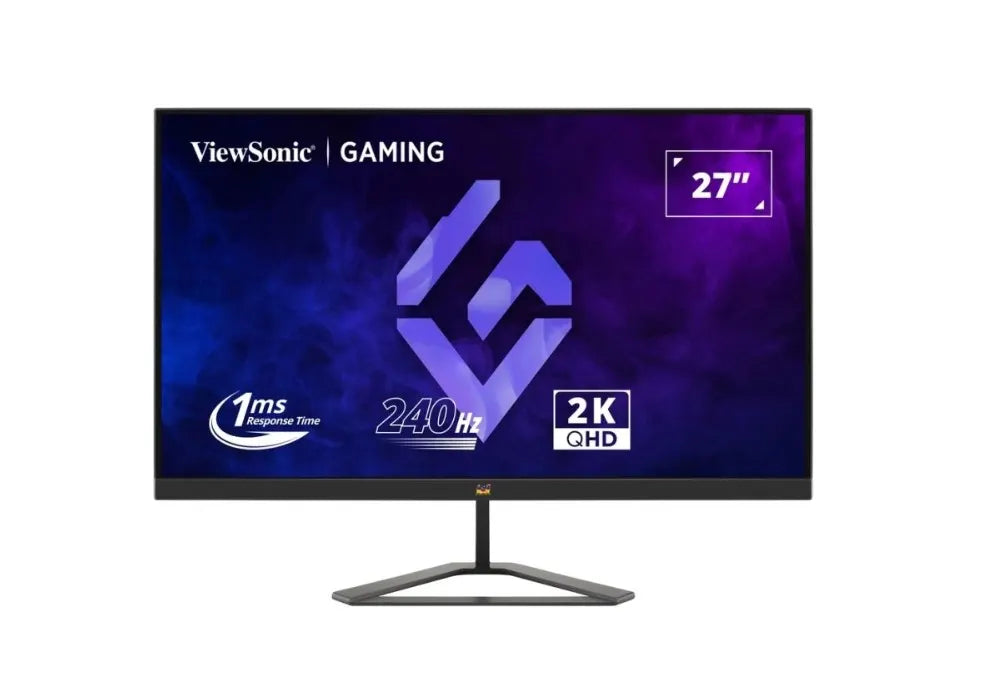 ViewSonic 27' 2K 240hz 1ms IPS, SuperClear, 2x HDMI 2.1, 1x DP 1.4, 3.5mm Audio Out. VESA 100x100...