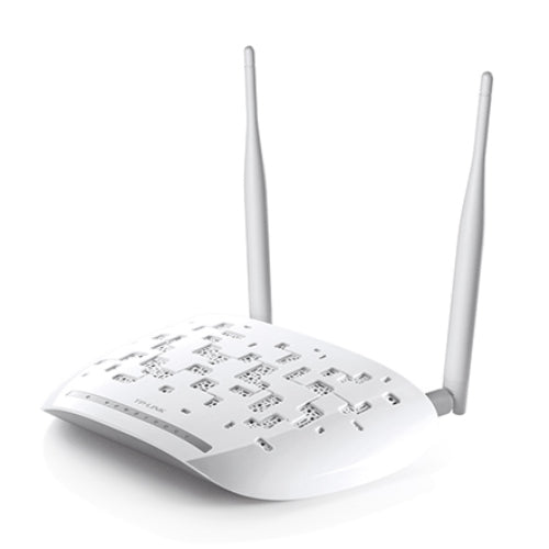 TP-Link TD-W9970 N300 Wireless VDSL ADSL Modem Router 300Mpbs @ 2.4GHz 4x100Mbps LAN 1xRJ11 2xAntenna