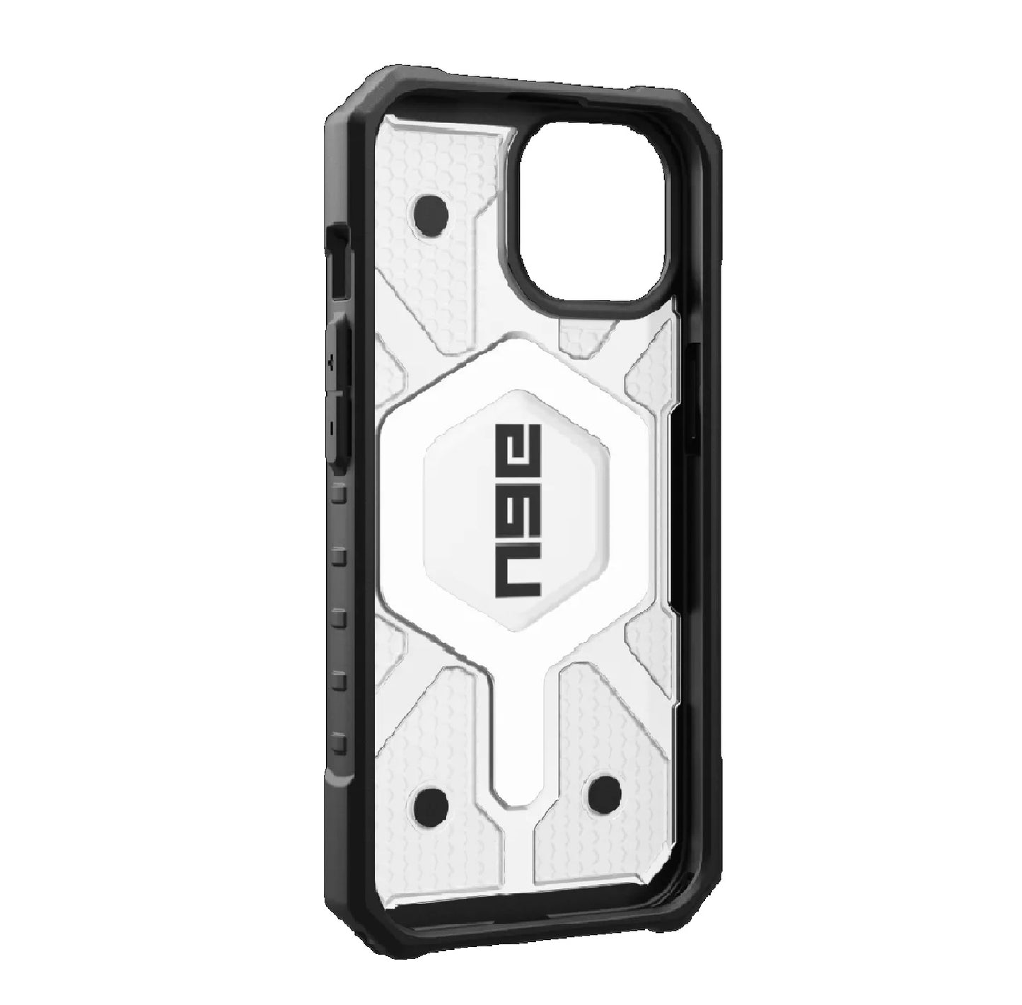 UAG Pathfinder MagSafe Apple iPhone 15 (6.1') Rugged Case - Ice (114291114343), 18ft. Drop Protec... - Image 4