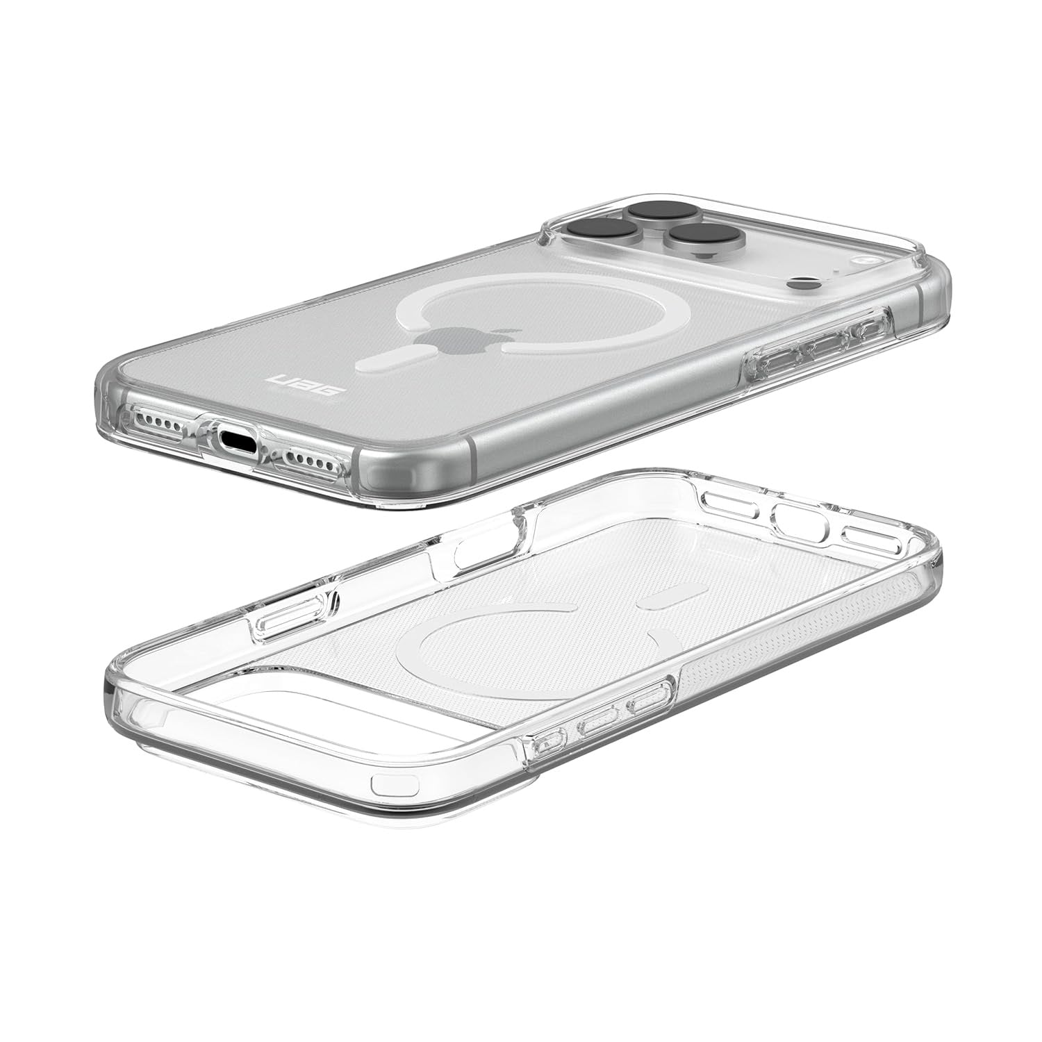 UAG Scout Clear MagSafe Apple iPhone 17 Pro (6.3') Rugged Case - Ice/White (114558114341), 10Ft.... - Image 3