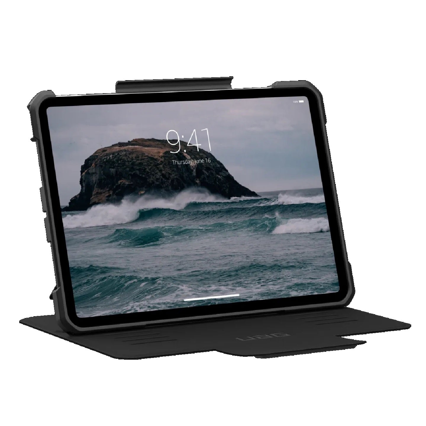 UAG Metropolis SE Apple iPad Pro M4 (11') (5th Gen) Folio Rugged Case - Black (124475114040), DROP+ Military Standard, 10 Years Warranty