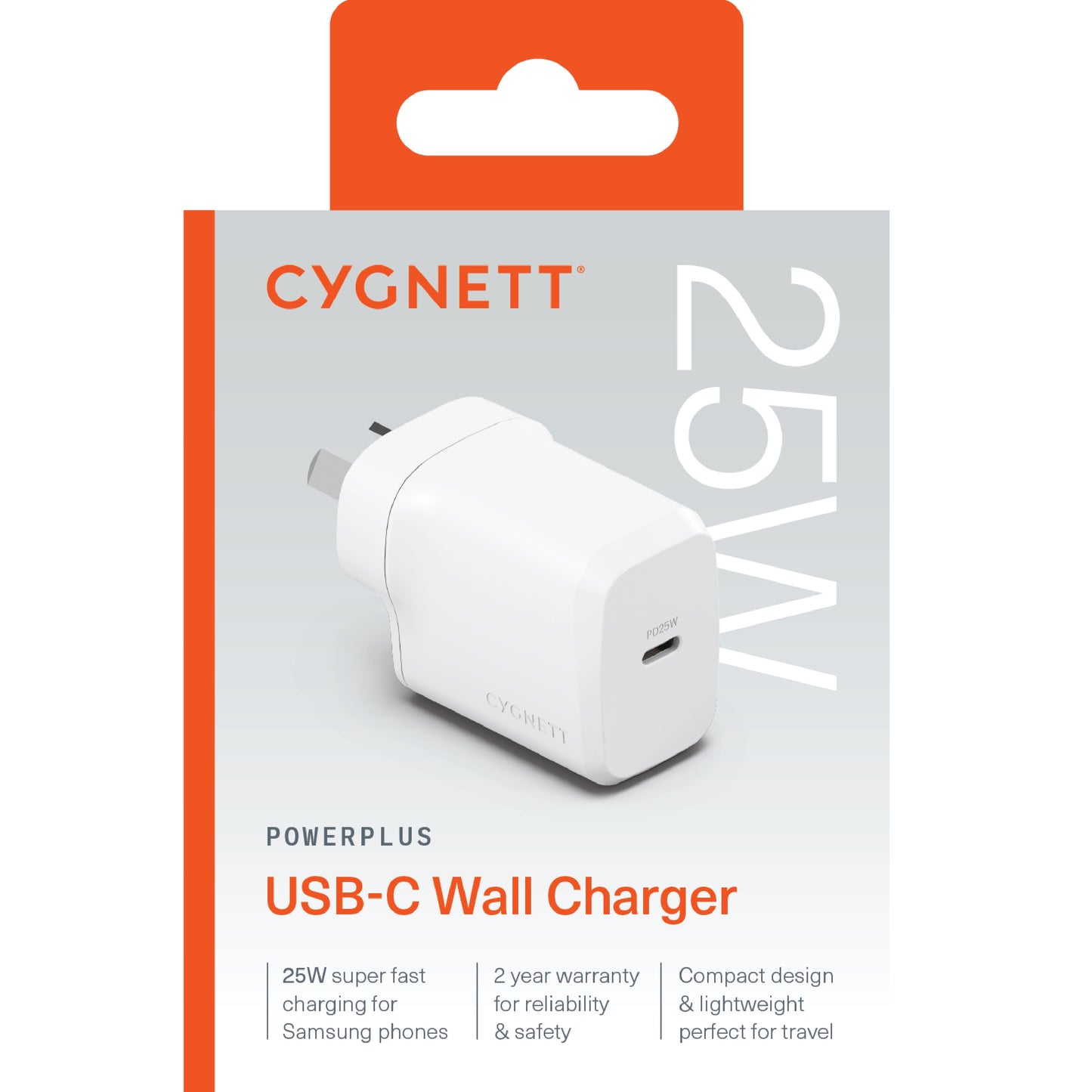 Cygnett PowerPlus 25W USB-C PD Fast Wall Charger - White (CY4734PDWCH), Portable,Best for iPhone,... - Image 4
