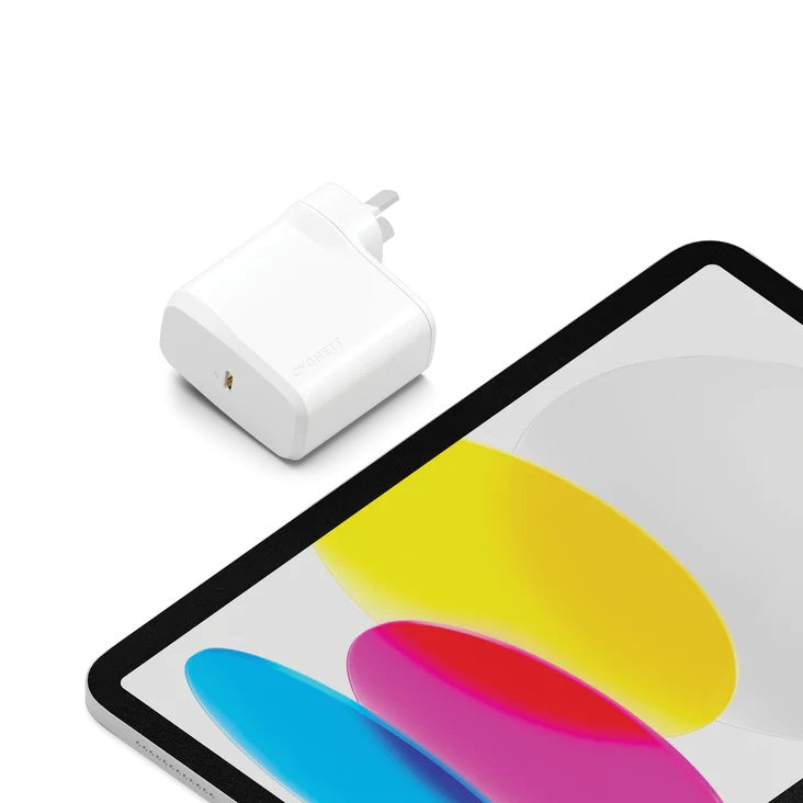 Cygnett PowerPlus 45W USB-C PD GaN Fast Wall Charger -White(CY4738PDWCH),Portable,Best for iPhone... - Image 3