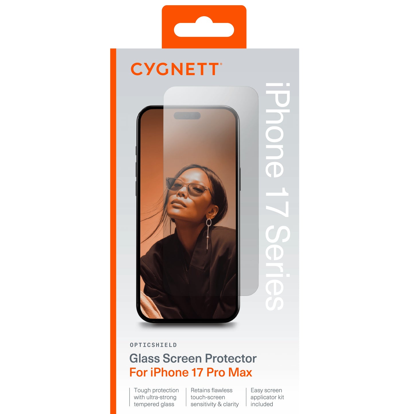 Cygnett OpticShield Apple iPhone 17 Pro Max (6.9') Japanese Tempered Glass Screen Protector - (CY... - Image 4