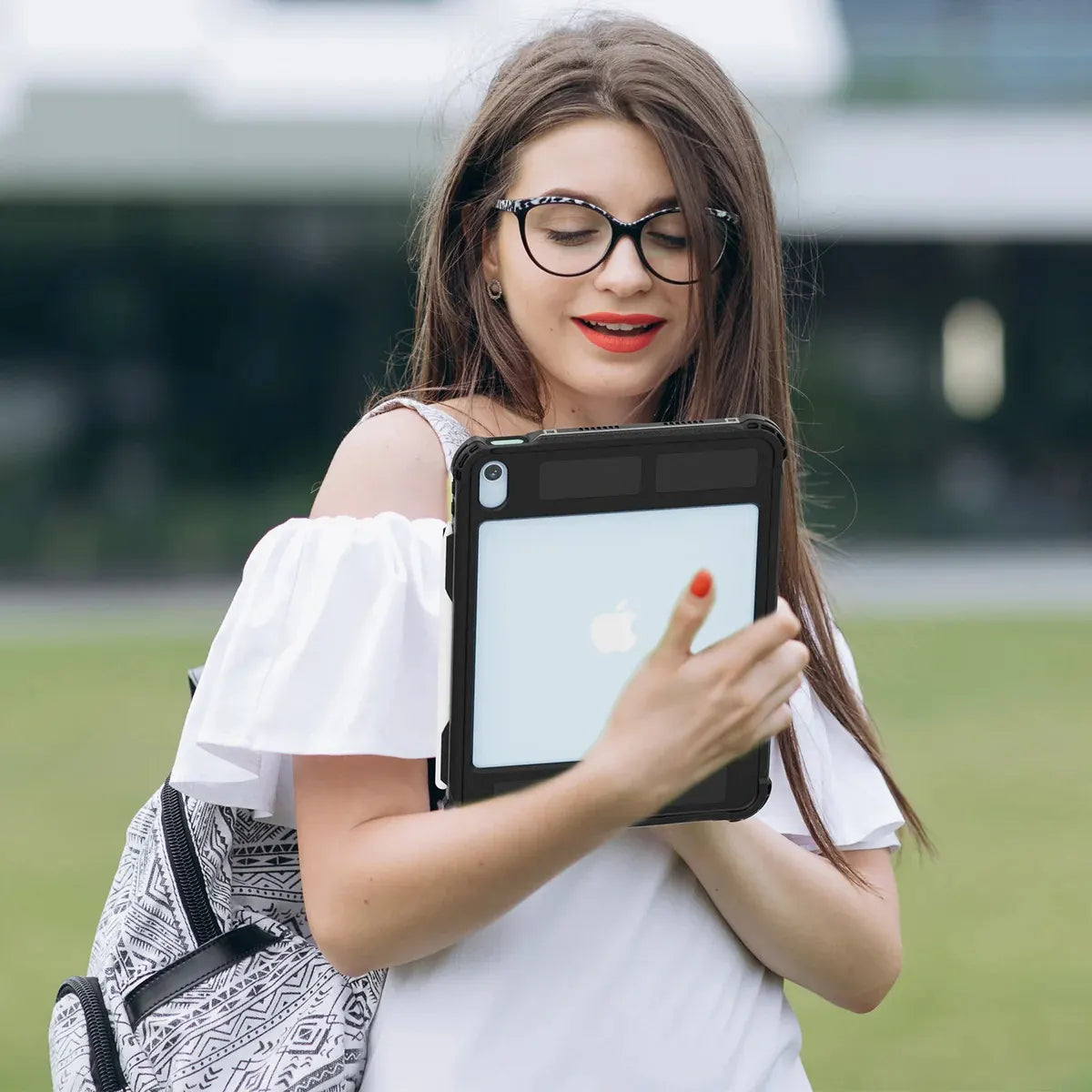 USP Apple iPad Pro (10.5') WaterProof Case Black - IP68, Reliable Durable, Drop Protection, Pen... - Image 4