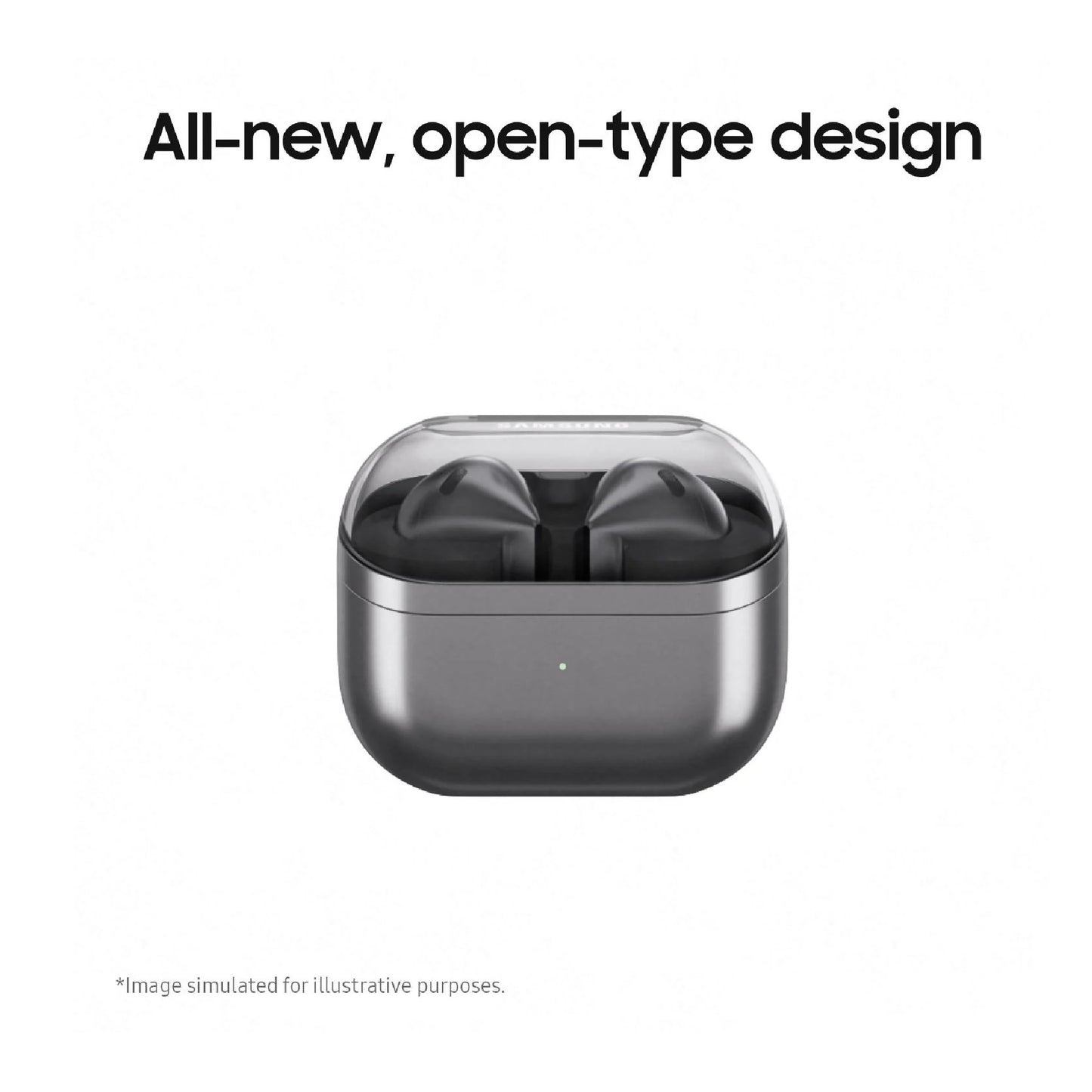 Samsung Galaxy Buds3 - Silver (SM-R530NZAAASA), Active Noise Cancellation, Erogonomic Design, Blu... - Image 3