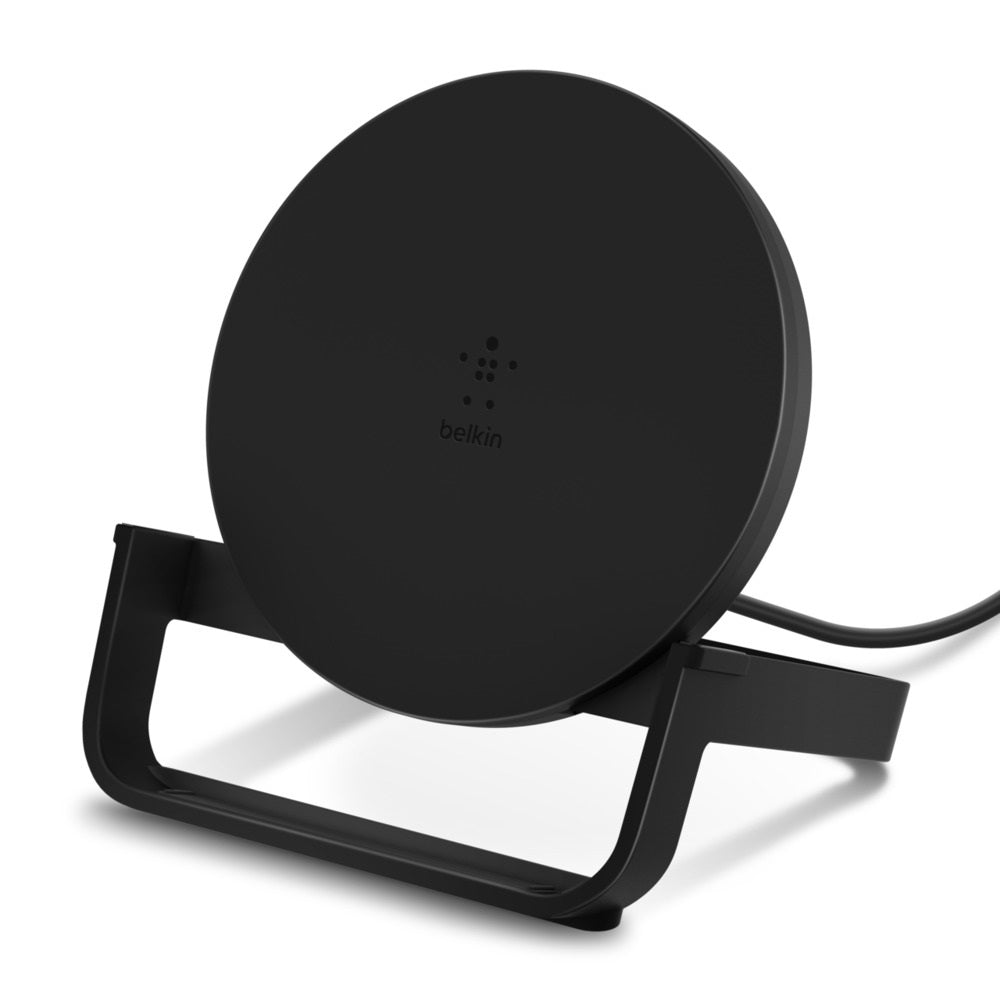 Belkin BoostCharge Wireless Charging Stand + USB-A to Micro-USB Cable (1.2M) - Black (WIB001btBK)... - Image 3