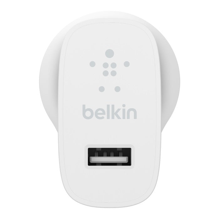 Belkin BoostCharge 12W USB-A Wall Charger - White (WCA002auWH), Portable Powerful, Lightweight... - Image 4