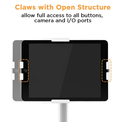 Brateck MPBT-PAD33-03 Universal Anti-Theft Tablet Countertop Fit most 7.9' to 11' Tablets - Whit... - Image 4