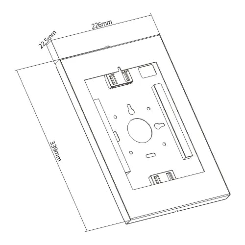 Brateck Anti-Theft Wall-Mounted Tablet Enclosure Fit most 9.7' to 11' tablets including iPad, iPa... - Image 4