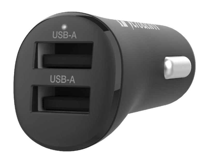 (LS)Verbatim Car Charger - Dual Port 3.4A - Black - Mobile Phone Accessories