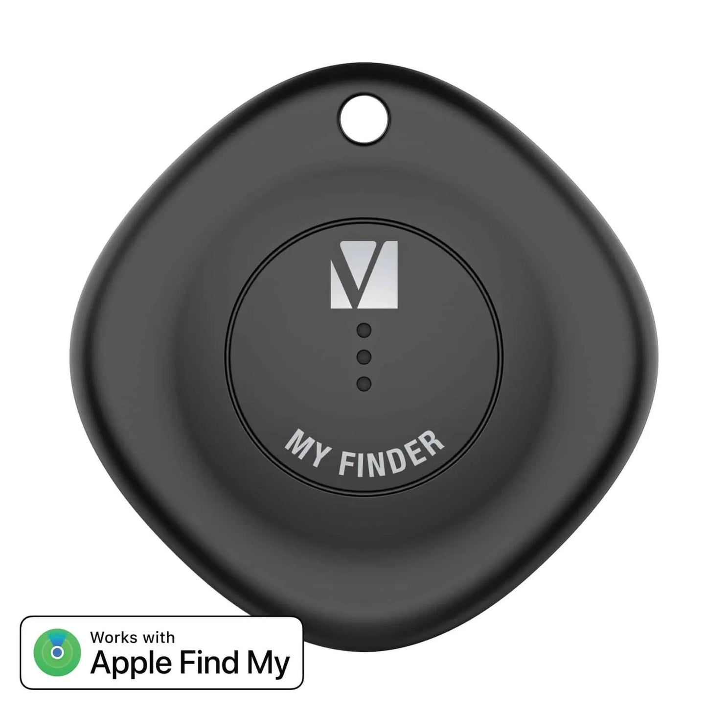 Verbatim Bluetooth Tracker My Finder Black, IP66, IOS Iphone, Ipad, Macbook, Long Life, Pets, Ki...
