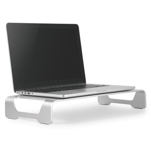 Brateck Slim Aluminum Monitor Riser (500mm x 210mm x 63mm), Fit Screen Size : 11''~32'', Weight Capacity(per layer): 20kg (LS)